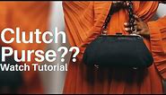 How to Sew a Clutch Purse with Metal Frame - Learn a New Bag-Making Skill
