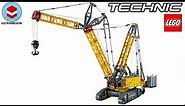 LEGO Technic 42146 Liebherr Crawler Crane LR 13000 - LEGO Speed Build Review