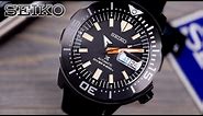 SEIKO MONSTER SRPH13 Full Review (BLACK SERIES) Limited Edition