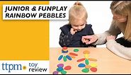 Junior Rainbow Pebbles and FunPlay Rainbow Pebbles from Edx Education