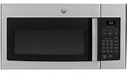 GE 1.6 Cu. Ft. Stainless Steel Over-The-Range Microwave Oven - JVM3160RFSS
