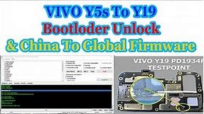 VIVO Y5s To Y19 Bootloder Unlock and China To Global Firmware