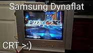 Samsung TXP1430 14 inch CRT TV Overview, Portable Cheap and Awesome