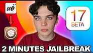 Jailbreak iOS 17 BETA - How To Jailbreak iOS 17 BETA With NO COMPUTER (LINK)