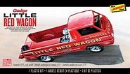Model Kit Review: Little Red Wagon 1:25 Scale Lindberg Model Kit # HL115