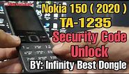 Nokia 150 (2020) TA-1235 Security Code Unlock By: Infinity Best Tool