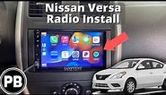 2012 - 2019 Nissan Versa Radio Install