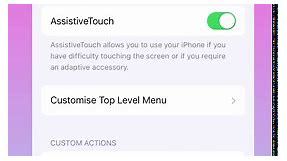 Turn ON / OFF White Dot on Screen | Assistive Touch iPhone iPad (Enable / Disable)