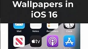 How to Use Animated Wallpapers in iOS 16
