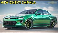 NEW 2025 Chevrolet Impala Redesign - Interior and Exterior Details