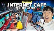 I Went to the World's CHEAPEST Internet Cafe ($0.19/hr)