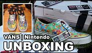 Vans x Nintendo Shoes Unboxing | Authentic NES Super Mario Bros. Sneakers Review | Tie Dye Retro