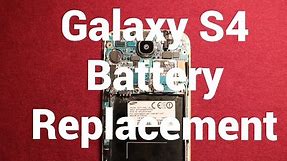 Galaxy S4 Battery Replacement How To Change