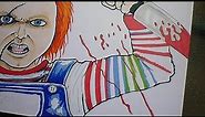 How To Draw A Chucky Art Print