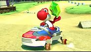 Mario Kart 8 Deluxe - 200cc Triforce Cup (Red Yoshi Gameplay)