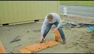 How to fill sandbags for flooding