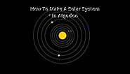 How To Make The Solar System In Algodoo