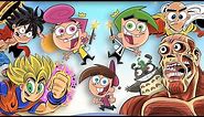 Anime Characters in the Fairly OddParents Style | Butch Hartman