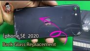 iPhone SE 2020 Back Glass Replacement witch out Lazar Machine.Back Glass Change.