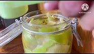 How to make Fermented Apples and Apple peels extract | Gut friendly