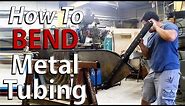 How to BEND square metal tubing - By Hand the easy way