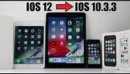 IOS 10.3.3 Downgrade for iPhone 5s, iPad Air + Mini 2