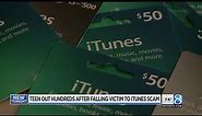 Out $800, family warns of iTunes gift card scam