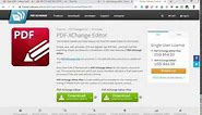 How to download PDF exchange editor 2020