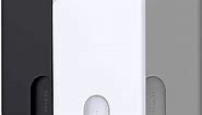 SHANSHUI 3 Pack Phone Card Holder Ultra Slim Phone Credit Card Holder Stick on Wallet Anti-Lost Design Phone Wallet Pocket Compatible for iPhone and Most Smartphones - Black White Grey