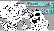 Gimme 5 Bro! (Undertale Comic Dub)