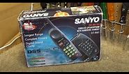 Sanyo CLT-9581 900 MHz DSS Cordless Phone with Handset Speakerphone | Unboxing