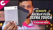 Seagate Backup Plus Ultra Touch External Hard Drive Unboxing & Overview!!