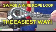 Hold Your Swaging Tool THIS Way To Make Swaging Easier and Efficient