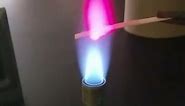 Lithium Chloride LiCl Flame Test