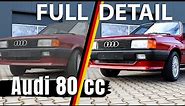Audi 80 CC First Full Detail in 33 Years