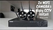 Maisi Wireless CCTV Cameras with NVR Box (Install & Info)