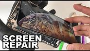 How To Replace iPhone XS Max Glass Screen Assembly | Screen Replacement