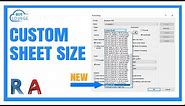 How to Create a New Paper Size for Revit and AutoCAD - Bluebeam Revu