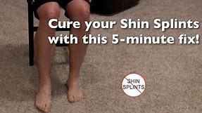 How to Cure Shin Splints in About 5 Minutes