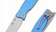 Mossy Oak Folding Pocket Knife, 7-inch Stainless Steel Drop Point Blade Knife EDC, Multi-Functional Tool with Bottle Opener and Glass Breaker
