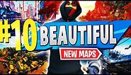 TOP 10 MOST BEAUTIFUL Creative Maps In Fortnite | Fortnite Beautiful Map CODES