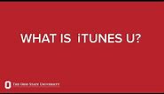 What is iTunes U?
