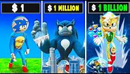 From $1 Sonic to $1,000,000,000 Sonic in GTA 5