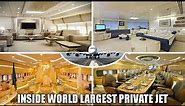 Inside $600M The world Largest Private jet ACJ A380