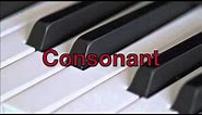 Consonant and Dissonant Music