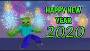Monster School : Happy New Year 2020 - Minecraft Animation