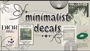 Minimalist modern aesthetic decals for Berry avenue, Bloxburg,(Siimplykiwi)(Roblox)(Bloxburg)