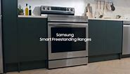 Samsung 6.3 cu. ft. Smart Freestanding Electric Range with Rapid Boil and Self Clean in Stainless Steel NE63A6311SS