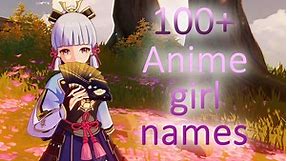 100  cool anime girl names and their meanings with pictures