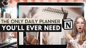 The Absolute Best Notion Planner Template to Actually Accomplish Your Daily Goals.